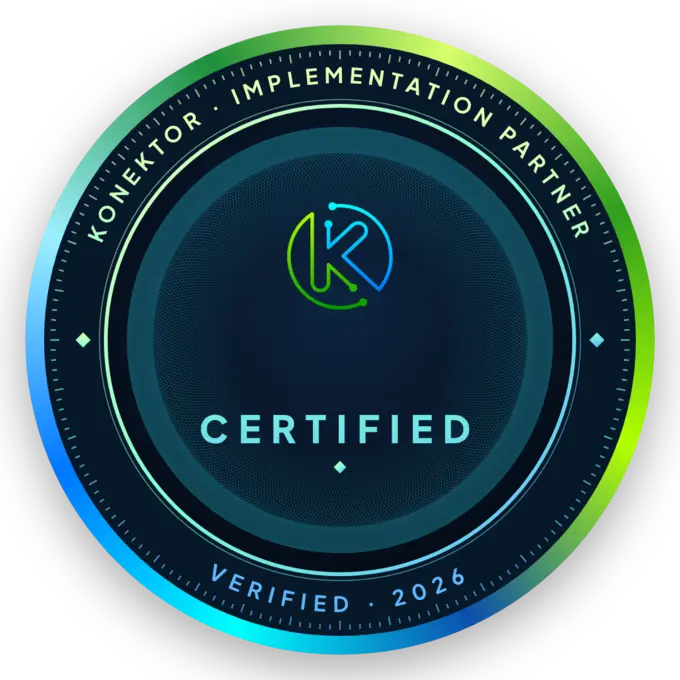 Badge Konektor Certified Implementation Partner